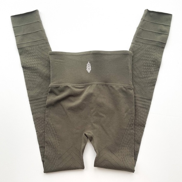 Nwot Free People Ecology Legging (Moss) - Picture 3 of 14